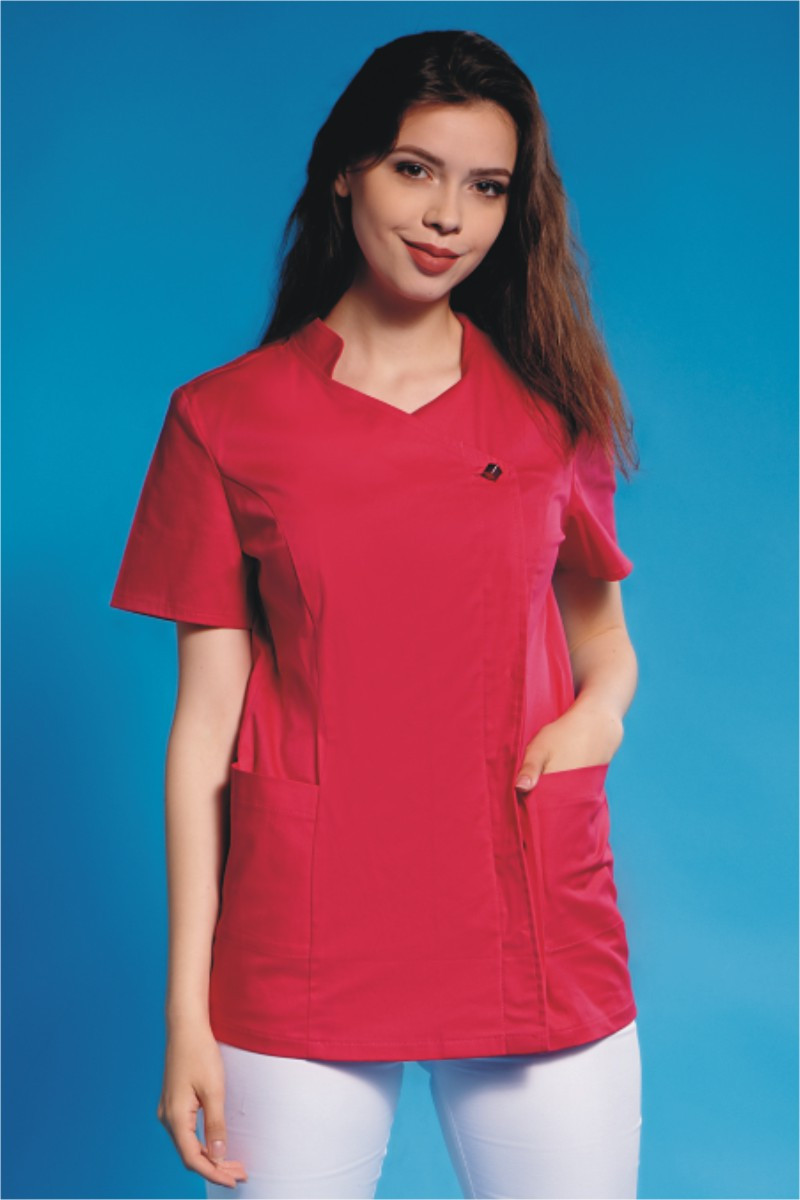 Bluza medicala fucsia