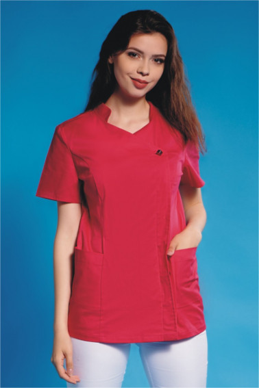 Bluză medicală fucsia - Medical - Davido Design