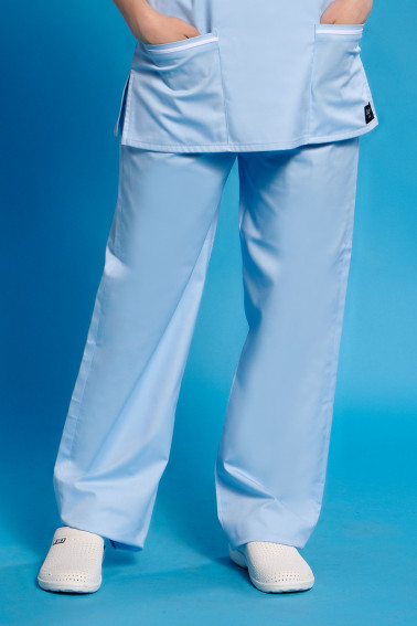 Pantaloni bleu - Medical - Davido Design