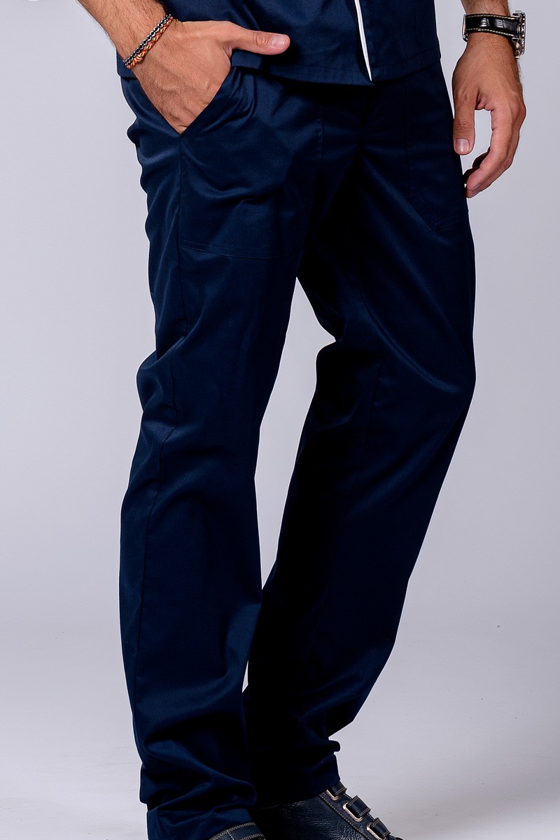 Pantaloni bucătar bleumarin - Uniforme bucătar - Davido Design