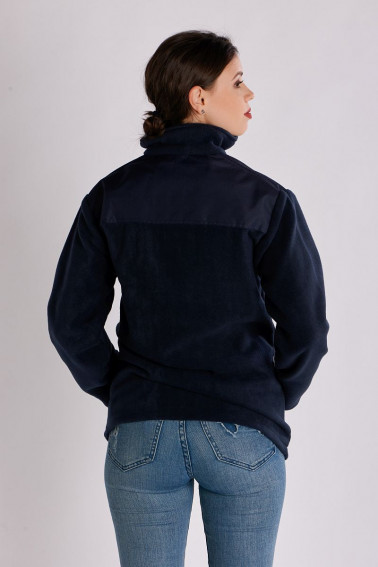 Hanorac fleece damă bleumarin - Retail - Davido Design