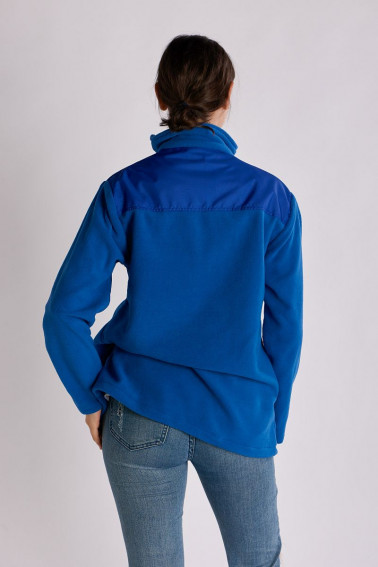Hanorac fleece damă albastru - Retail - Davido Design