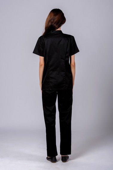Uniformă neagră damă cu capse - Colecții - Davido Design