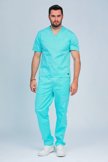 Uniformă medicală bărbat Look up turquoise - Medical - Davido Design