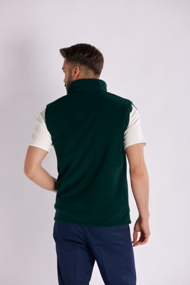 Vestă fleece verde marin - Retail - Davido Design