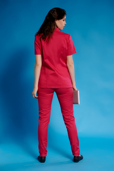 Uniformă medicală damă fucsia - Medical - Davido Design